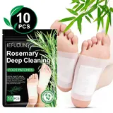Natural Detox Footpatch Multi-Pack - Non-Toxic Adhesive Pads Foot Masks for Adults, Stress Relief, Toxin Removal, Sleep Aid, 24 Months Shelf Life, Contains Neither Harmful Substances, Beauty & Personal Care Detox Patch Foot Masks