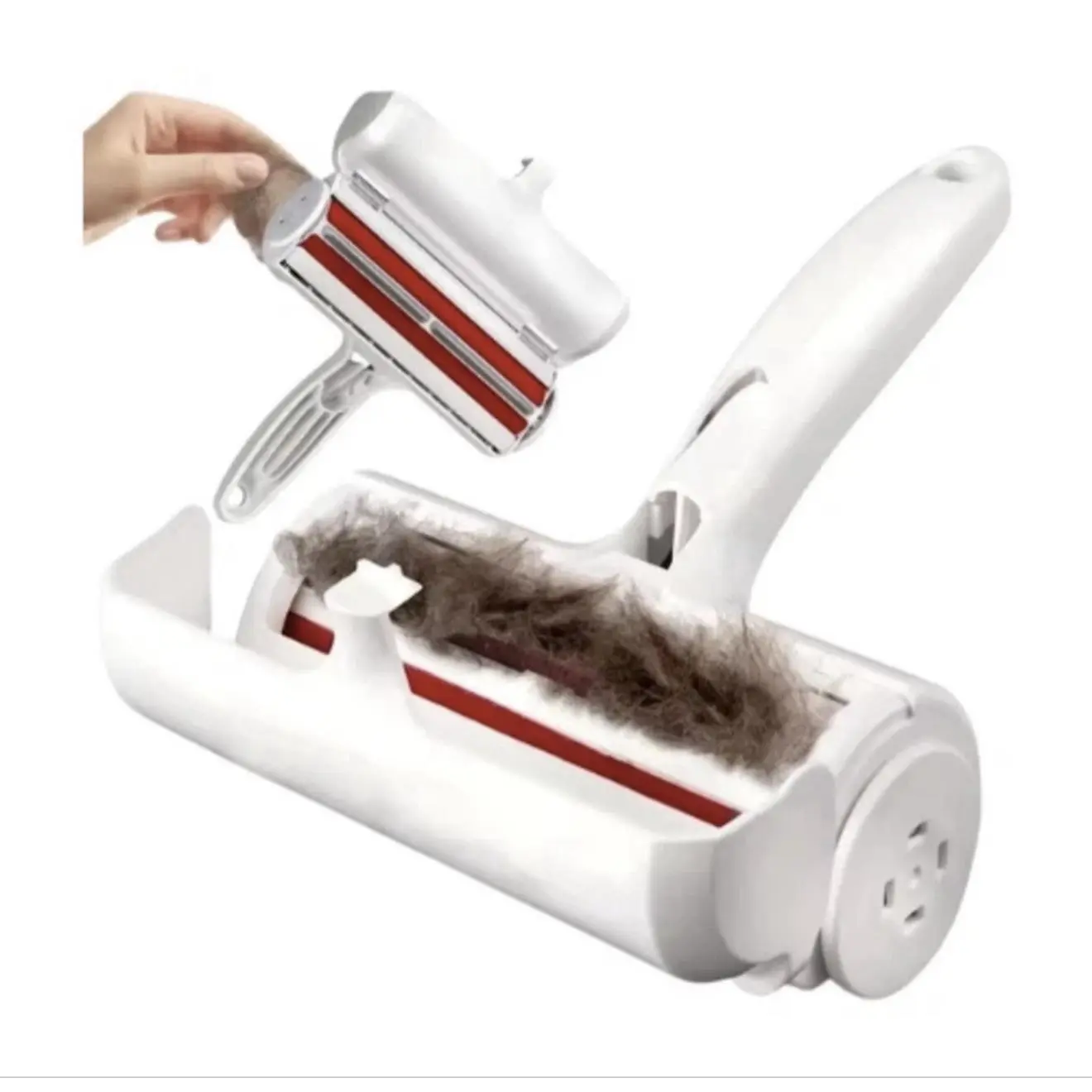 Reusable Pet Hair Remover Roller for Sofa Carpet Clothes and Car Seats Cleaning Tool