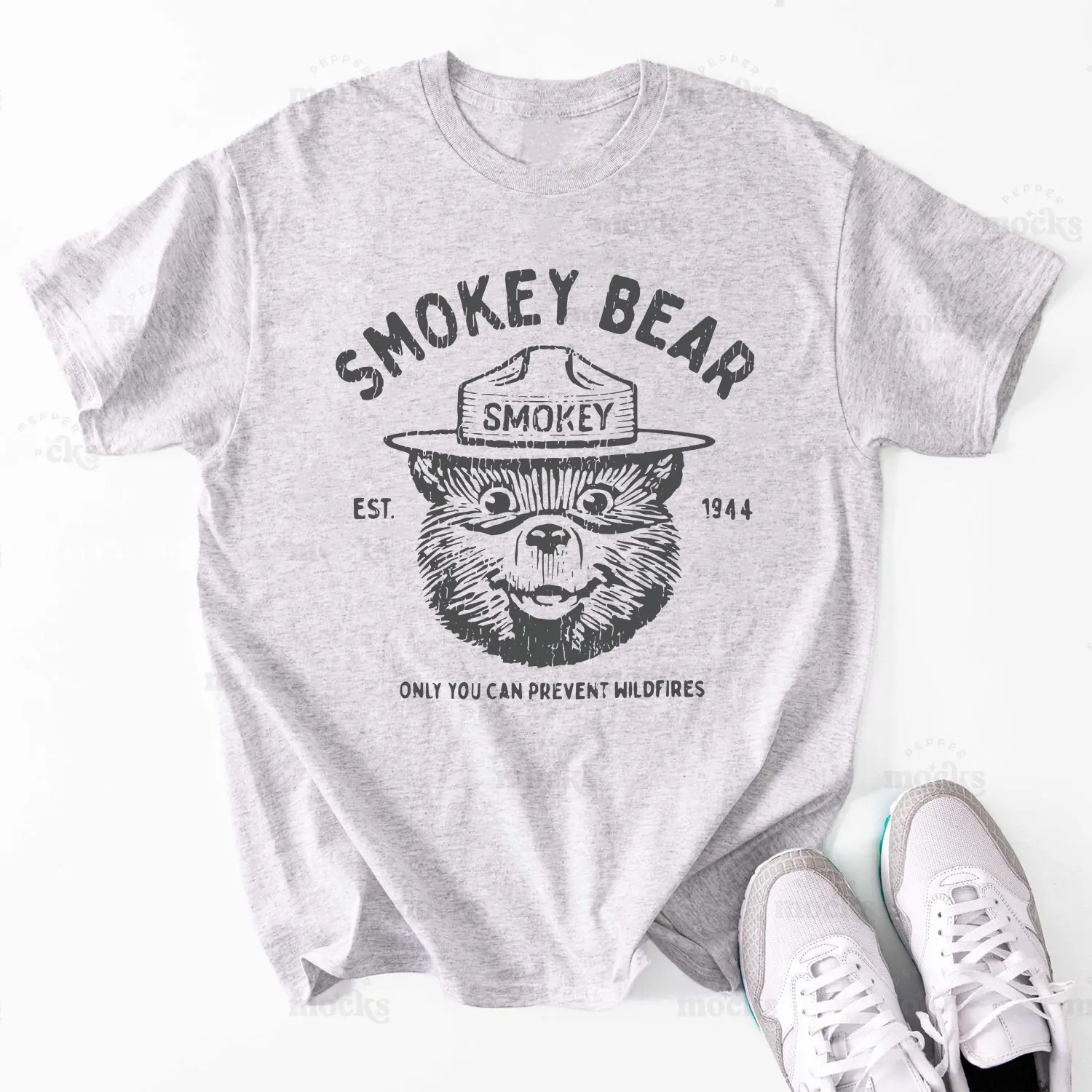 Smokey bear shirt popular Smokey the bear tee vintage Smokey shirt camping shirt 2025 prevent wildfires tshirt