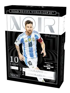 2025/26 Panini Noir Road to FIFA World Cup Soccer Hobby Box