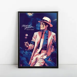 Michael Jackson Poster_No Framed
