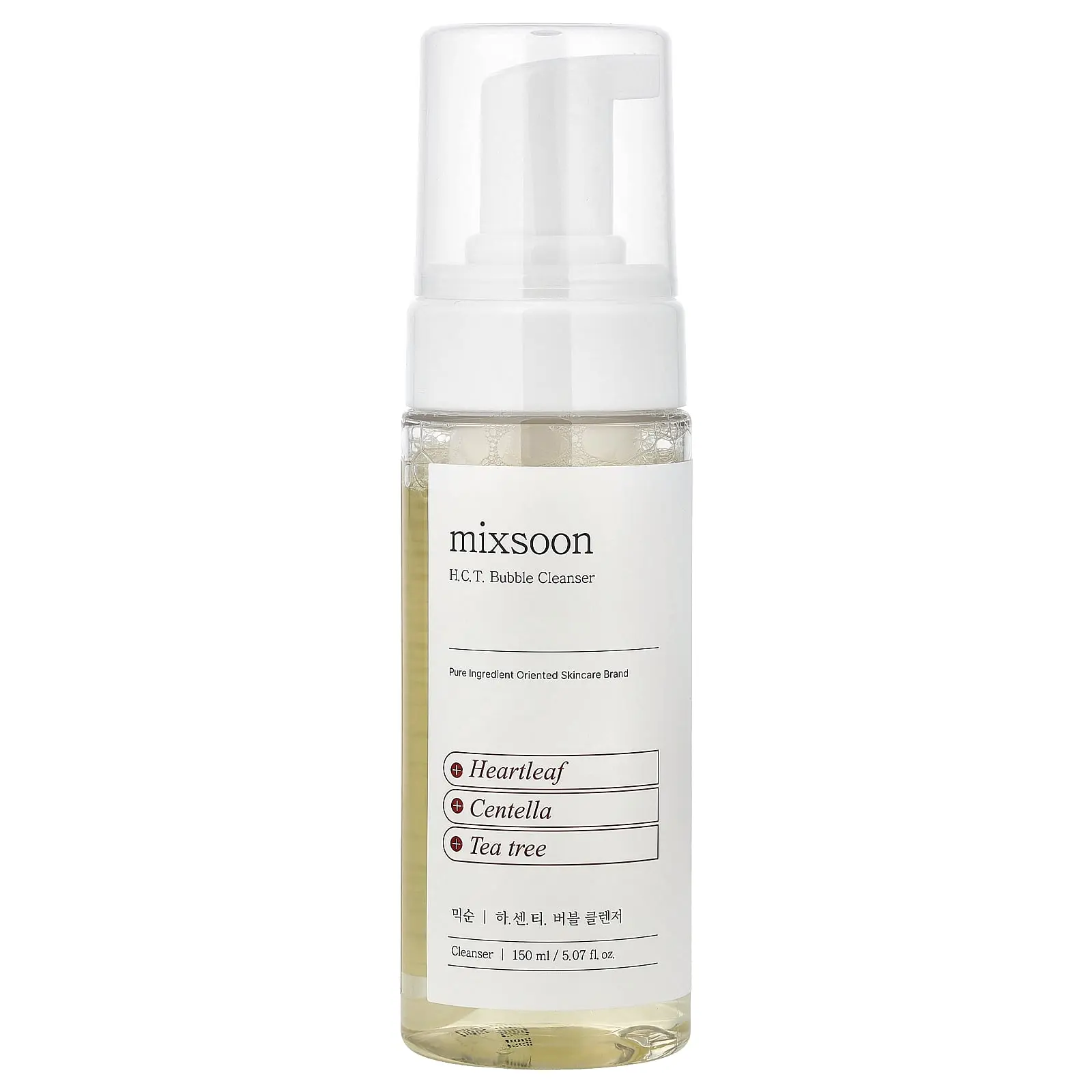 Mixsoon H.C.T. Bubble Cleanser, 5.07 fl oz (150 ml) Mixsoon H.C.T. Bubble Cleanser, 5.07 fl oz (150 ml)