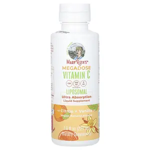 MaryRuth's Megadose Vitamin C Liposomal, Citrus + Vanilla, 7.6 fl oz (225 ml)