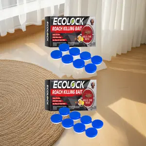 Roach killer,PowerfulCockroach Gel baits and PowerfulCockroachtraps,with mop for indoor surfaces and microfiber floors,can clean and solve cockroach problems,and meet needs of household and various scenarios
