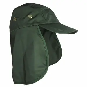 Boonie Ear and Neck Cover, Lightweight Cap, 35% Cotton & 65% Polyester, for Fishing, Hiking, Travel, Camping