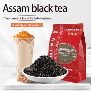 CHUANGLU Assam Black Tea No.8 - 500g Commercial Grade Tea Leaves for Milk Tea, Lemon Tea & Bubble Tea