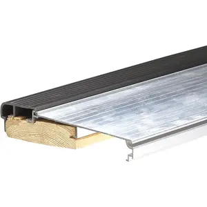 Heavy-Duty Aluminum Sill Threshold for , Durable Mill Finish, Weatherproof  Threshold, Sturdy Metal Sill Plate, Reusable and Corrosion-Resistant adjustable    hinge door sponge cushion screws  solid  beam t25  screw