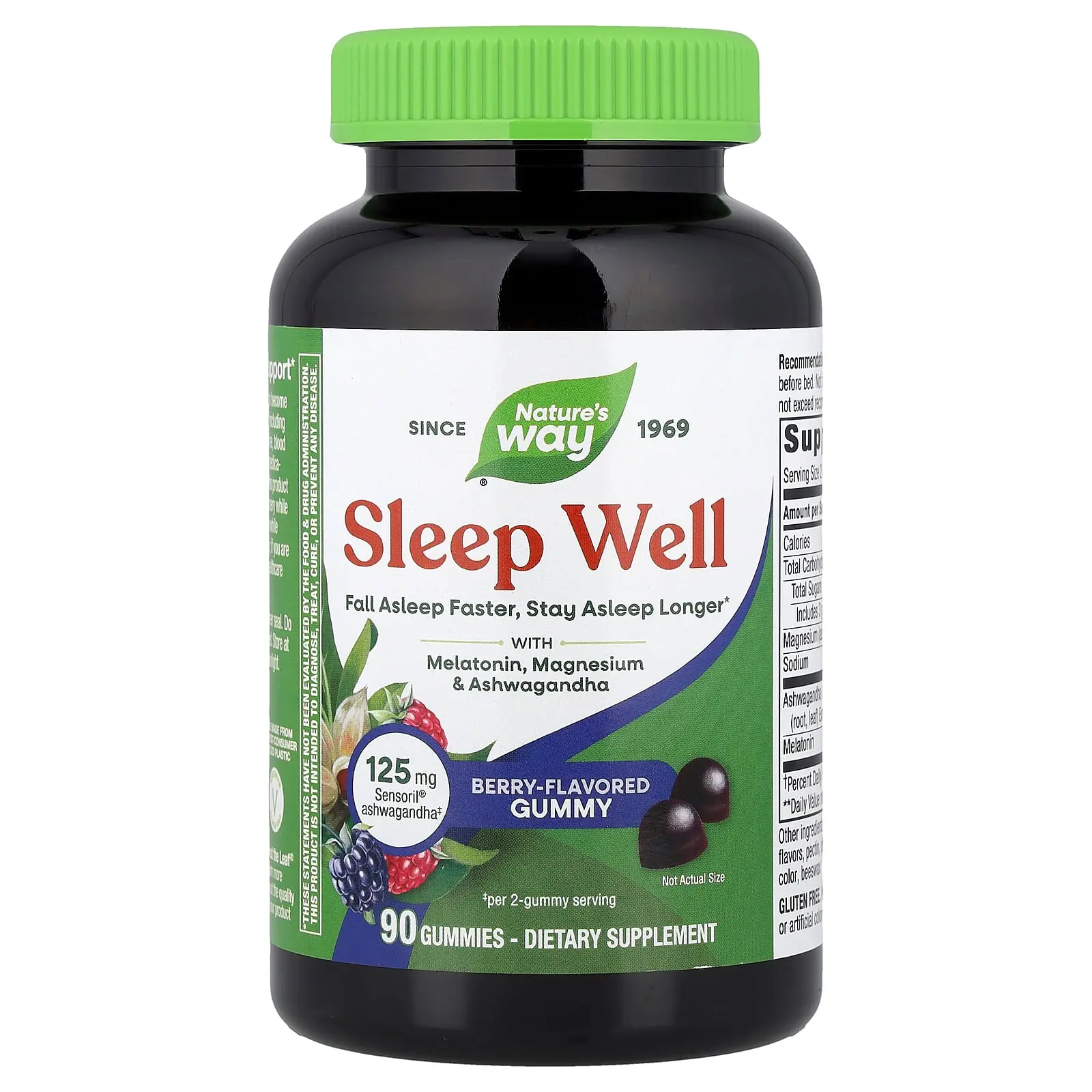 Nature's Way Sleep Well, Berry, 90 Gummies