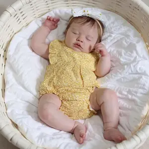 Lovely 20 Inch 50 cm Vinyl Reborn Baby Dolls Full Body Girl Vinyl Realistic Newborn Baby Doll That Looks Real Life Like Handmade Girl Toy with Hair for Kids Age 3+ toddler doll baby  born