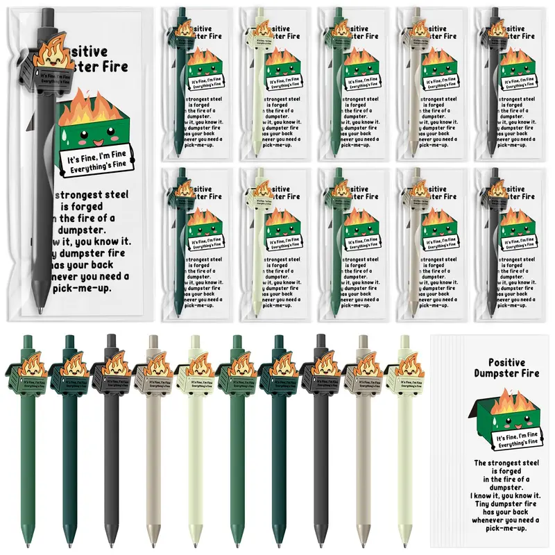 Style 5-Stationery Set (Green)