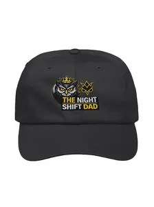 The Night Shift Dad Crown Logo Hat