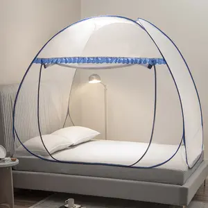 Mosquito Net Tent for Bed, Pop-Up Bed Canopy with Net Bottom, Mosquito Netting Bed Tent for Kids Girls Boys, Bed, Suit for Indoor Outdoor