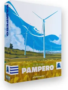 Pampero: A Clean Energy Game | APE Game | Base Game | Strategy Board Game for Adults and Family | Ages 14+ | for 1 to 4 Players | Average Playtime 60-150 Minutes | Made Uruguay | Julián Pombo
