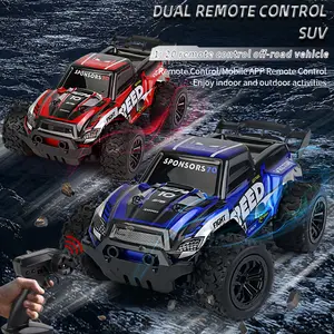1/20 Dual-Shell Remote Control Car 2.4G with LED Lights, Four-Wheel Drive Off-Road, All-Terrain Climbing Vehicle, Outdoor Toy, Boys' Gift, Children's Gift