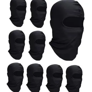 9 Pcs Ski Mask for Men – Full Face Cover with UV Sun Protection & Cooling Technology – Breathable Balaclava Neck Gaiter, Outdoor Scarf, Face Mask for Motorcycle, Cycling, Hiking, Fishing – Windproof Dustproof