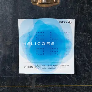 D'Addario H314 4/4M Helicore Violin Single G String 4/4 Scale Medium