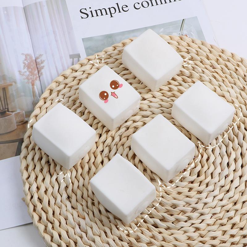 6-Pack White Marshmallow Cube Squeeze Toy - White, moldable fidget Toy with Squeeze Feature, Ideal for Play and Relaxation Giant Cheese Squishy - 6/7cm Moldable Non-Rebound & Slow Rebound Fidget Toy 6-Pack White Marshmallow Cube Squeeze Toy - White, moldable fidget Toy with Squeeze Feature, Ideal for Play and Relaxation Giant Cheese Squishy - 6/7cm Moldable Non-Rebound & Slow Rebound Fidget Toy