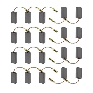 20pcs Carbon Brushes for Angle Grinders, Durable Replacement Parts Fits 15mm X 8mm X 5mm Tools, Essential Maintenance Supplies