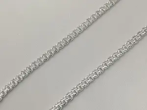 Sterling Silver Chino Link Chain, Sterling Silver 5.5mm Chain
