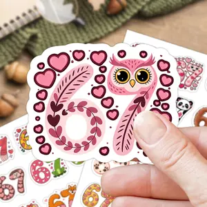 2sheets Internet Buzzwords 67 Cute Ins Graffiti Stickers - Animal theme and six seven meme design, Ideal for Decorating Phones, Scrapbooks, Journals, Bumpers, Skateboards, Water Bottles, Computers, Hard Hats, Cars, Laptops & More