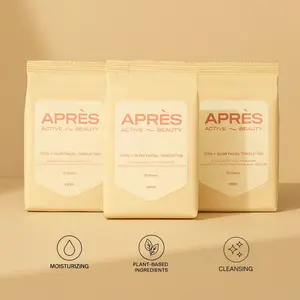 Cool + Glow Facial Towelettes Trio Pack