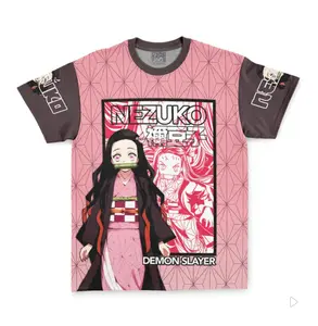 kamado nezuko haori demon slayr streetwear  t-shirt All-Over Print