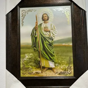 Cuadro San Judas 18x24 Textura Religious Decor