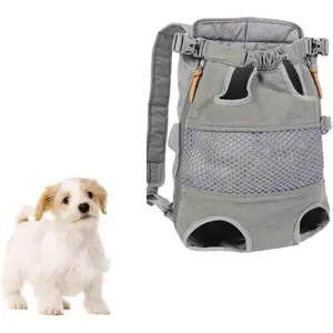 Pet Backpack, Extended Forward, Adjustable Small Dog Bag Straps With Soft And Comfortable Cushions, Dog Carriers Small Dogs Suitable Outdoor Cycling
