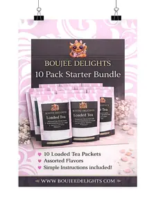 Boujee Delights Starter 10 Pack :Loaded Teas