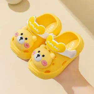 Adorable New Indoor Sandals for Toddlers, Featuring a Soft Non-Slip Bottom And Holes for Breathability