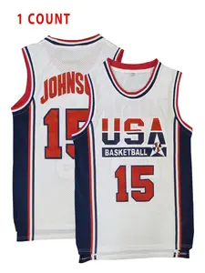 Men's Basketball Jersey, Quick Drying Breathable Basketball Jersey, Sportswear for Outdoor Activities, Basketball Clothing for Men, Vintage Basketball Jersey