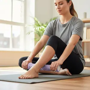 Foot Roller Massager Stick, Relieves Fatigue Leg Muscles, 1 Piece, Foot Massage Tool, Relaxing Foot Care, Muscle Relief Device