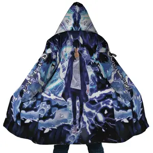 Monarch Of Shadows Cloak Coat, Solo Leveling Men's Women's Hooded Coat, Fleece Jackets Coats, Gift For Men And Women