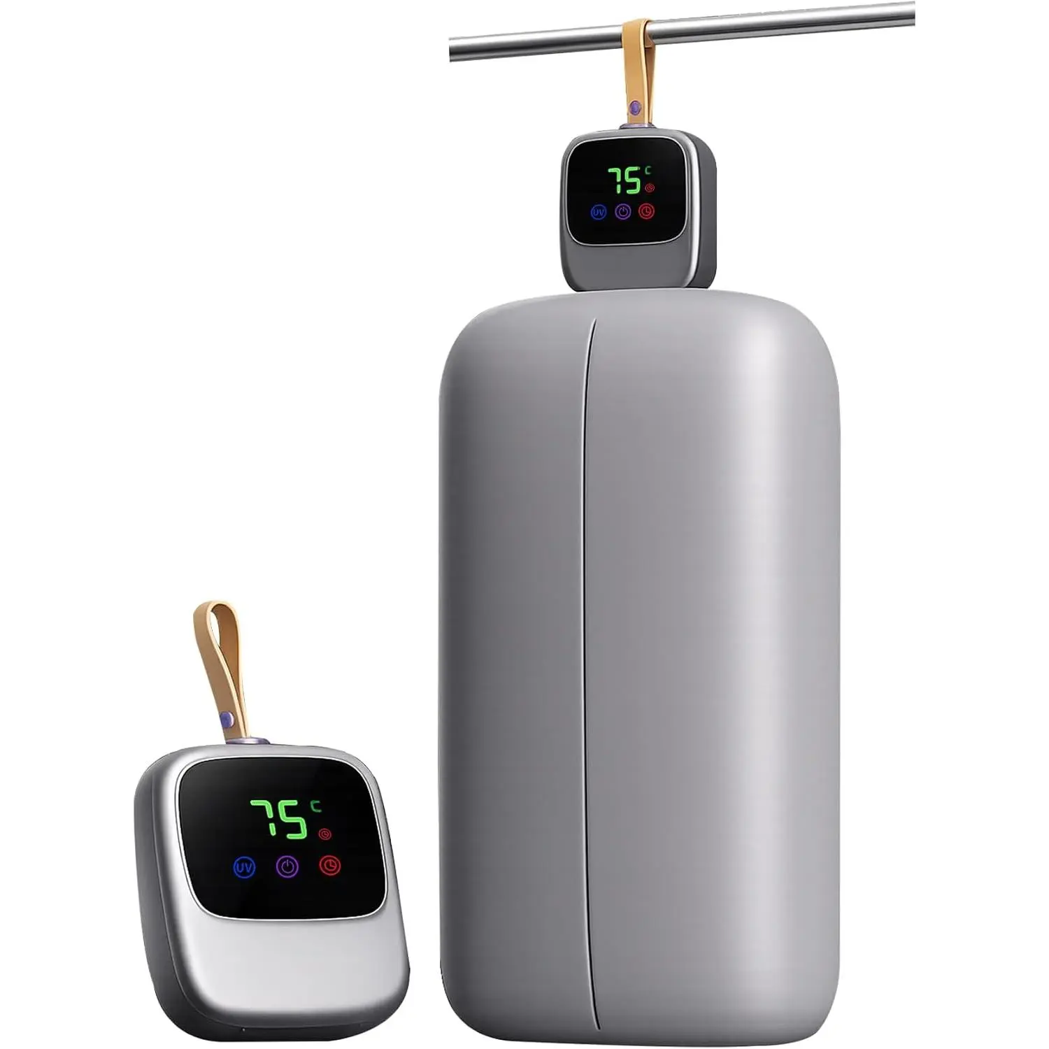 Portable Clothes Dryer, Mini Electric Laundry Dryer with 3 Heat Settings, 4 Timer Modes, 36dB Quiet Operation,Compact Travel Clothes Dryer for Apartment, Dorm Room, RV, Hotel,Underwear and Delicates