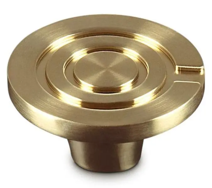 Le Creuset Crucible Knob 55M, Light Gold