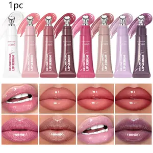 Moisturizing Lip Lotion Essence, Moisturizing & Volumizing Lip Gloss, Women's Hydrating Plumping Lip Glaze, Long-Lasting Glossy Lip Balm, Juicy Plump Lip Tint, Hydrating Lip Plumper for Daily Use