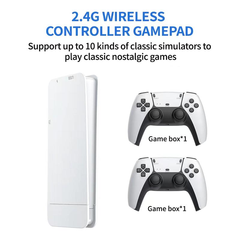 Over 20,000 Retro Games 2025 M15 Plus, a brand-new upgraded retro gaming console, comes equipped with 20K game stick, wireless controller, and game emulator, Gaming Set