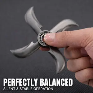 Metal Shuriken Stress-Relief Figurine, High-Quality Zinc Alloy Anime Shuriken—The Perfect Everyday Gift for Boyfriends and Gamers, Invisible Ninja Shuriken Desk Figurineory, Zinc Alloy Novelty Toy