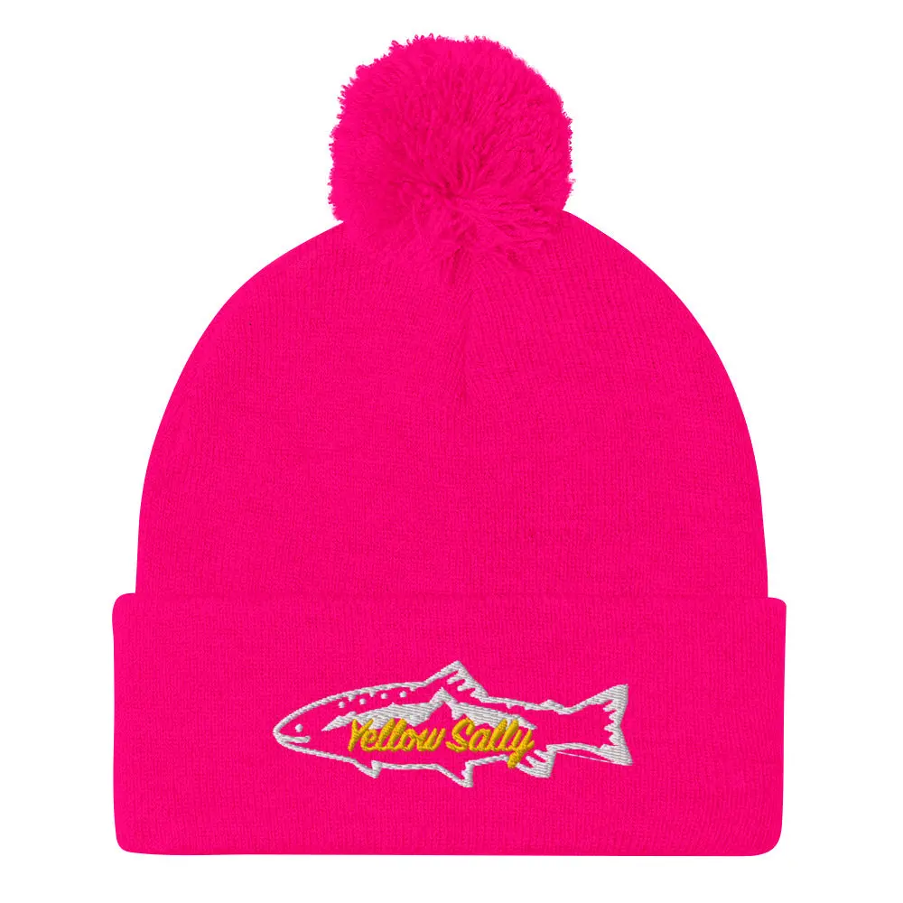 Trout Pom-Pom Beanie