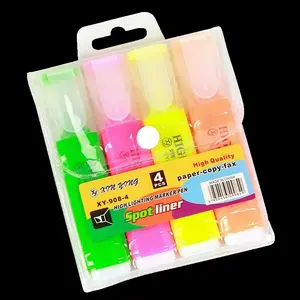 Fluorescent Highlighter Pen for Students, Colorful Marking Pen for Primary and Secondary School, Specialized for Handwritten Reports