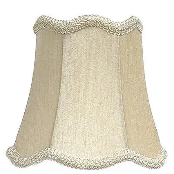 Mini Cream Scallop Chandelier Shade Mini Cream Scallop Chandelier Shade
