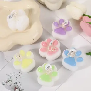 Creative Cat Paw Scented Candle, Home Decor Handmade Wax Ornament, Festive Gift Idea, Creative Aromatherapy Candle