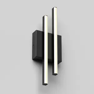 Grid indoor-outdoor LED wall light