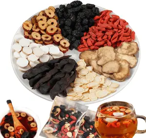 Ginseng Six Treasure Tea, 30bag Kidney Tea Formula Ginseng Five Treasure Tea, Organic Kidney Cleanse Tea, Healthy Kidney Tea for Men & Women