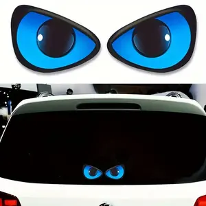 Stunning Devil Eye Creative Sticker, Unique Personalized Design, Perfect for DIY Projects & Decorations, High-Quality Adhesive Material, Car Decals