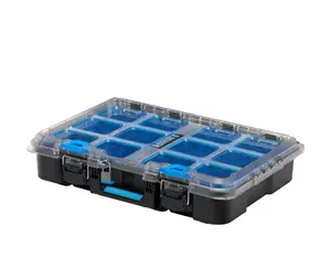 Tool Box with Removable Organizer Bins for Modular Storage System - Stack System
