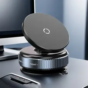 Adjustable Magnetic Car Phone Holder, Stable Multi-Angle Suction Cup Stand, Fits All Smartphone Sizes, 360° Rotatable, Waterproof Case Mount