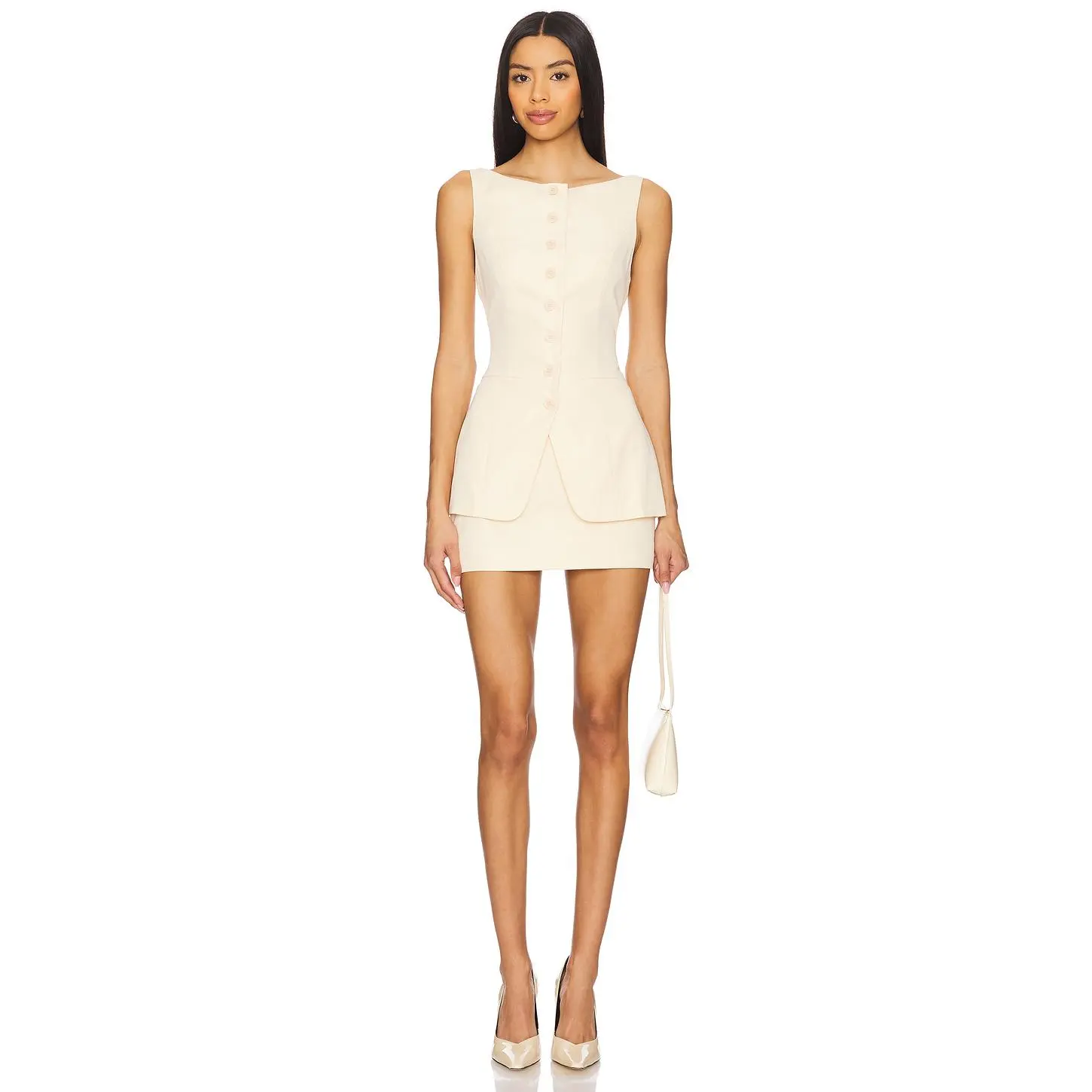ALL THE WAYS Moxie Skirt Set in Cream