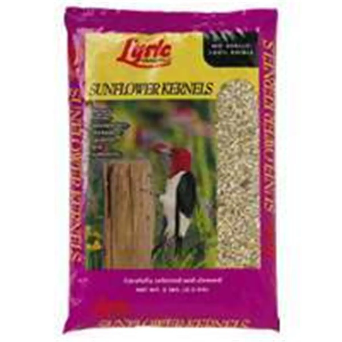 212 MAIN Lyric Sunflower Kernel Finch Food, 25 Lbs. Bulk Pack, High-Fat Feed, Protein-Rich Bird Feeding Supply