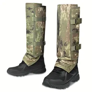 Outdoor Snake-Protection Leg Protectors, Neutral Design, Groin Bite Prevention, Adjustable Durable Abrasion-Resistant High-Performance Fabric for Hunting, Hiking